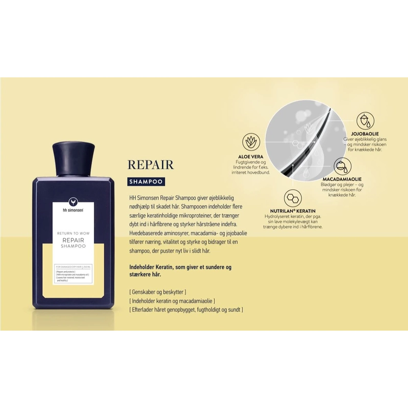 HH Simonsen Repair Shampoo 250 ml