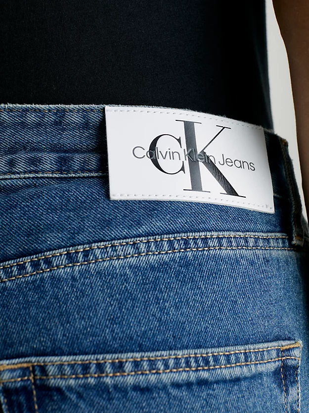 Calças jeans autênticas de pai