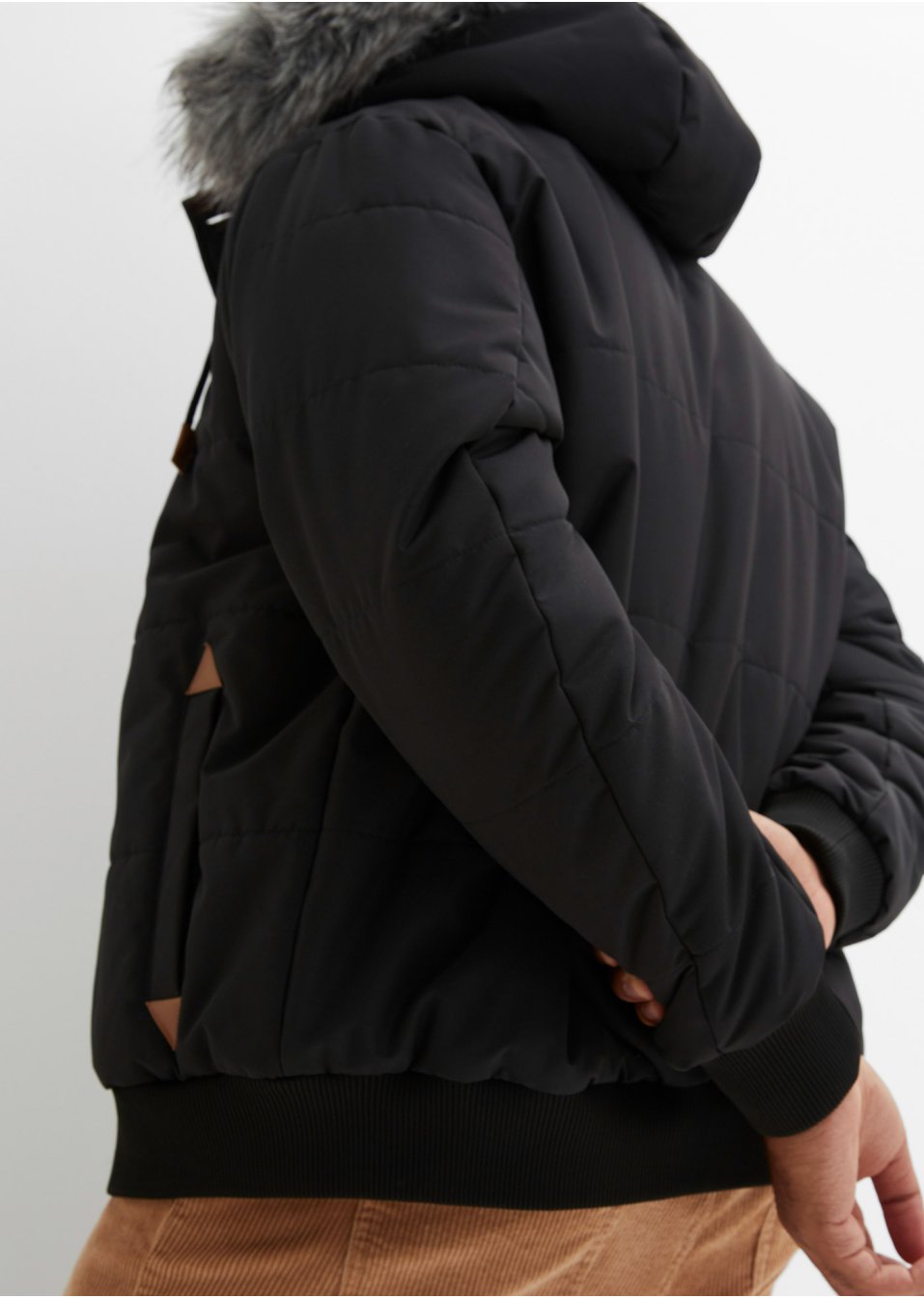 Veste fonctionnelle à capuche style blouson