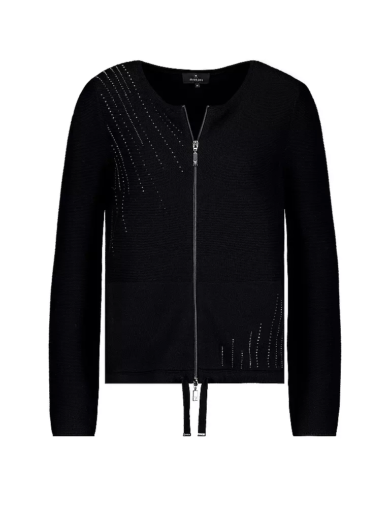 MONARI Strickjacke schwarz