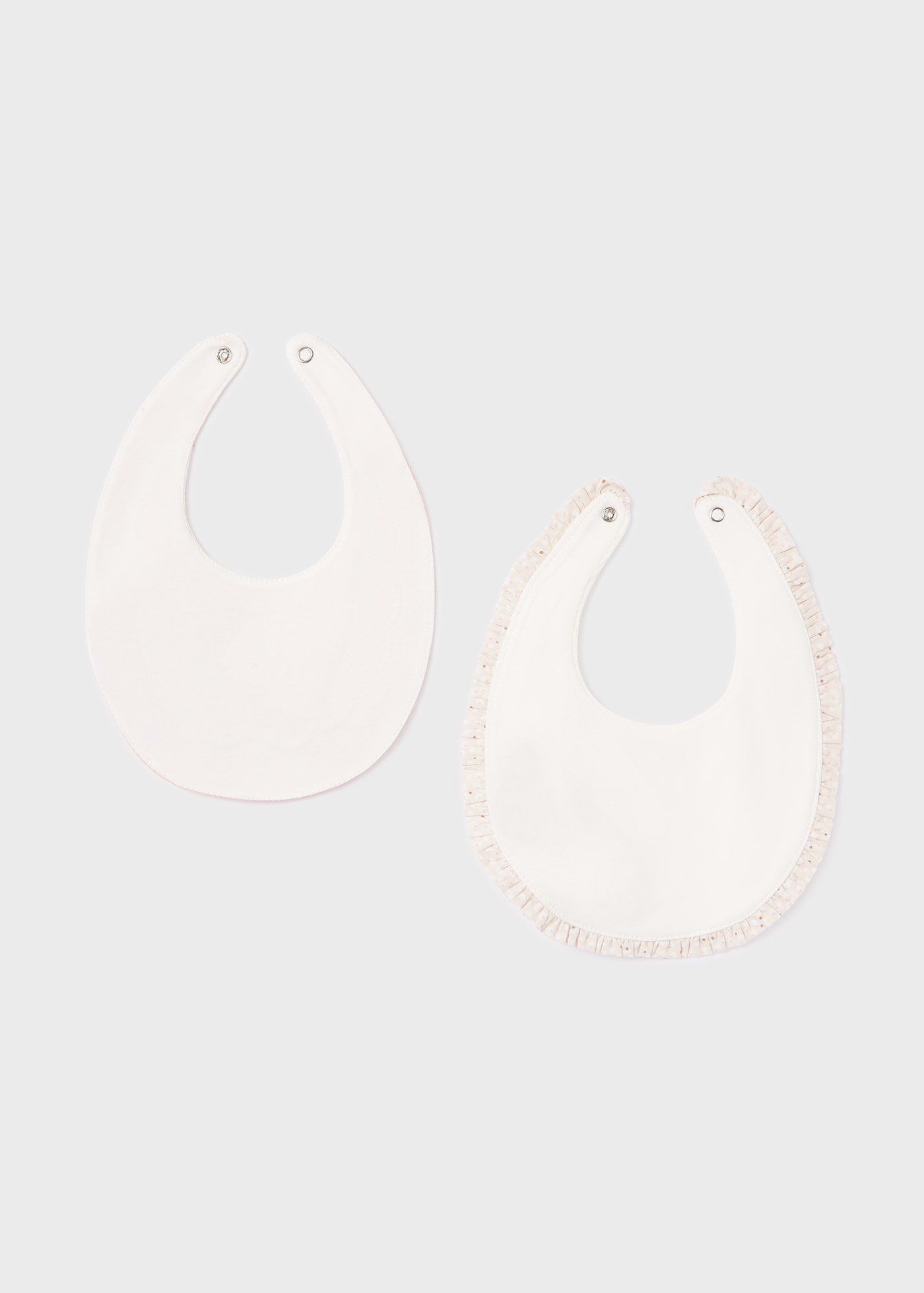 Conjunto de 2 babadores Better Cotton para bebês