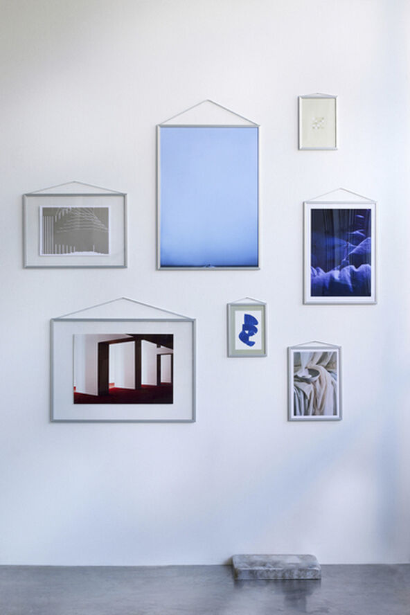 Moebe Frame, Brushed Aluminium, A4 Aluminium