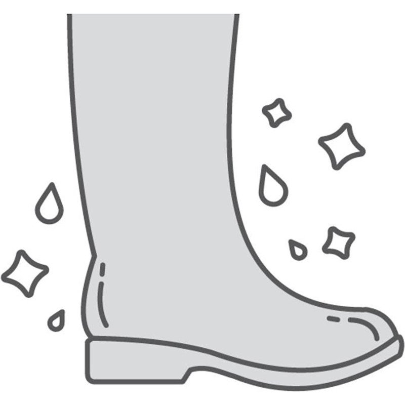 Bottes de sécurité en PVC Delta Plus NITRIC SBFO SRC blanc