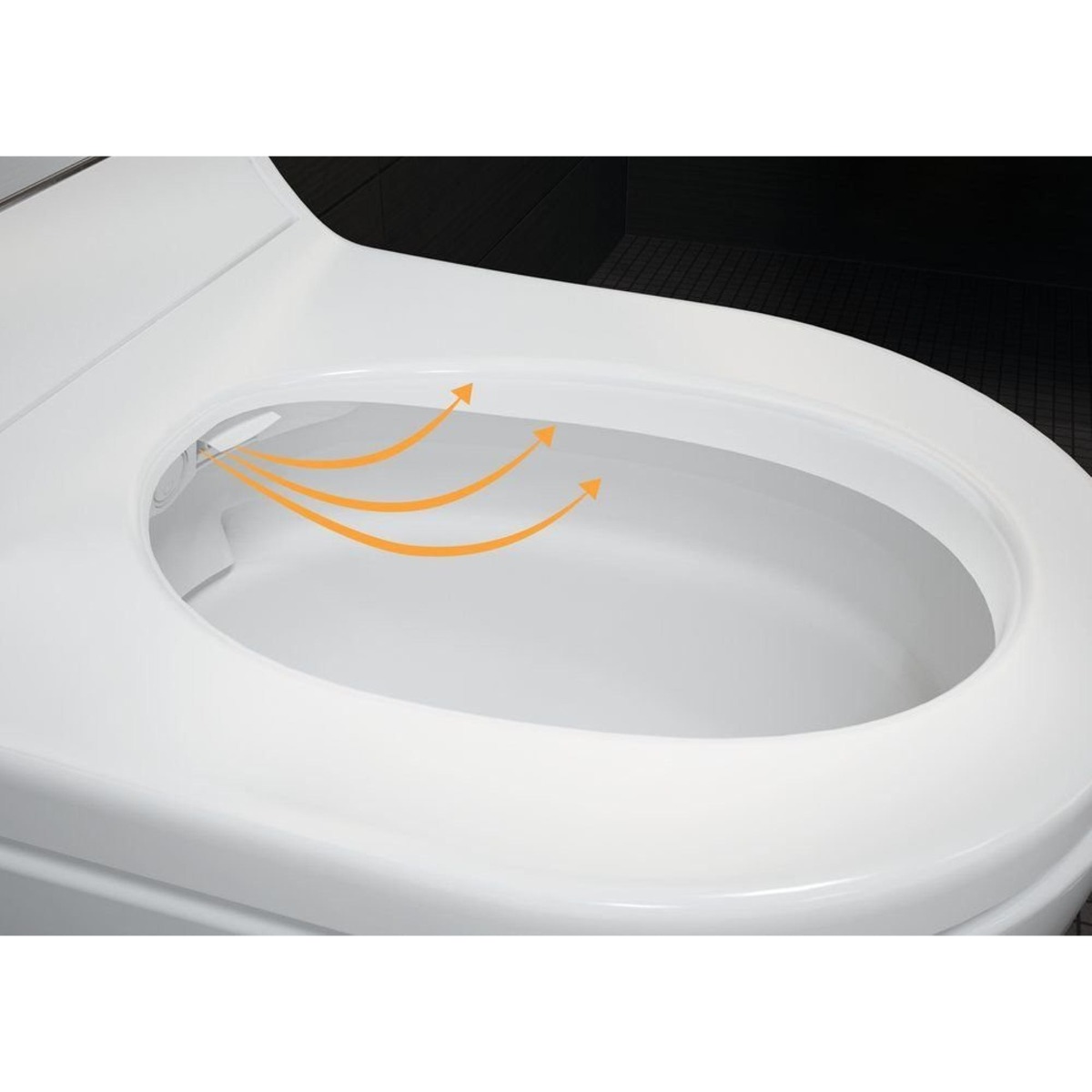Geberit AquaClean Tuma Comfort douche wc met witte deksel en Rimfree toilet
