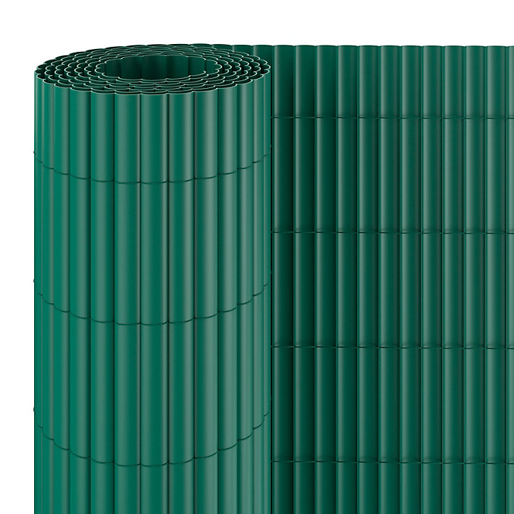 Canisse SF PVC vert L.3 m x H1 m