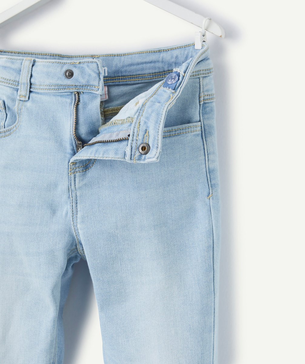 pantalon slim garçon en denim light low impact