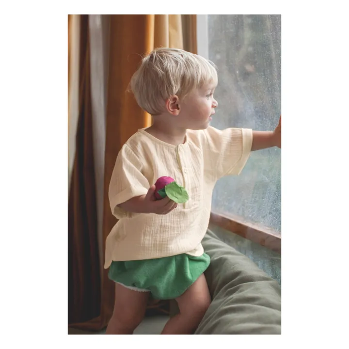Marlot Paris Kurta Marco Gaze de Coton | Vanille