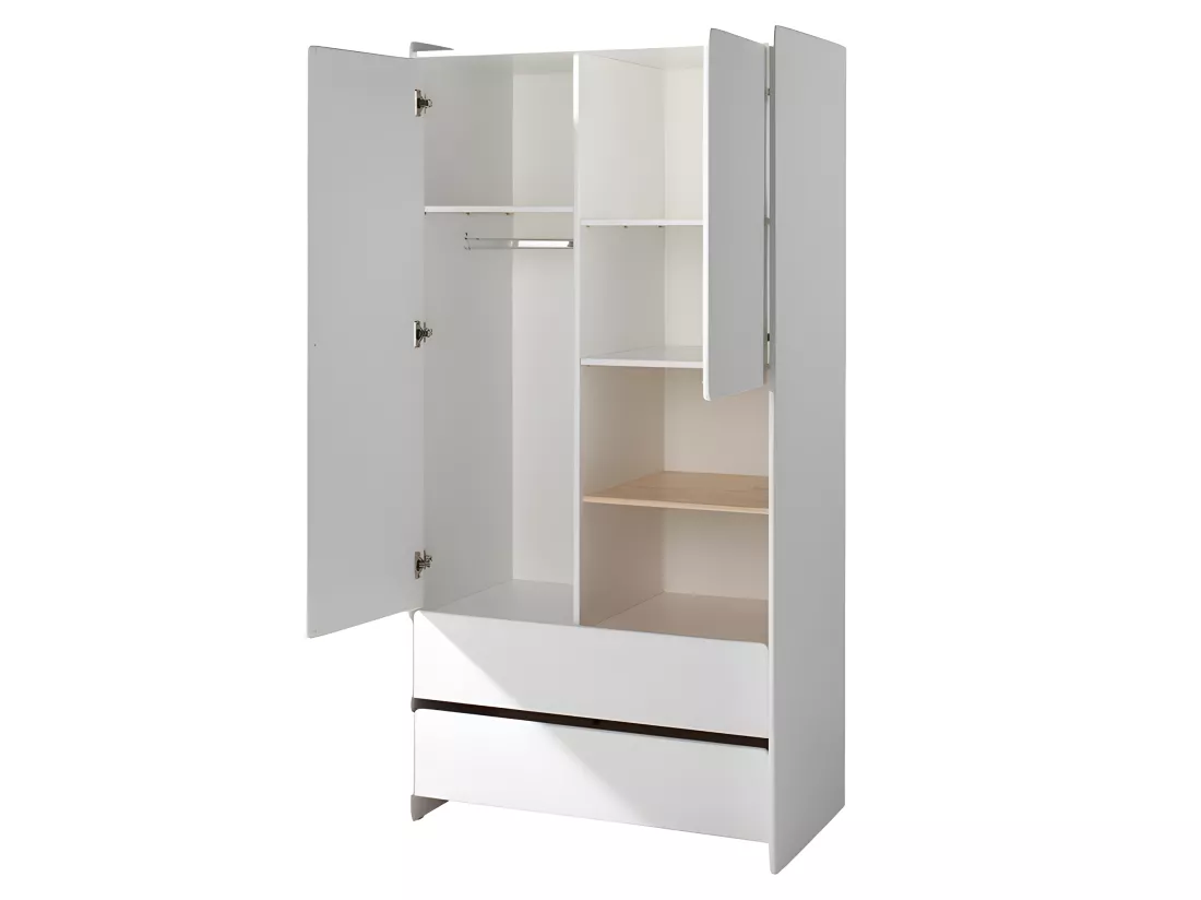Pack - Lit Enfant, Chevet, Bureau & Armoire 