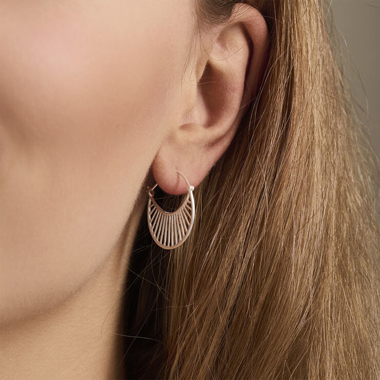 Pernille Corydon Jewellery Daylight earring size 22 mm Guld