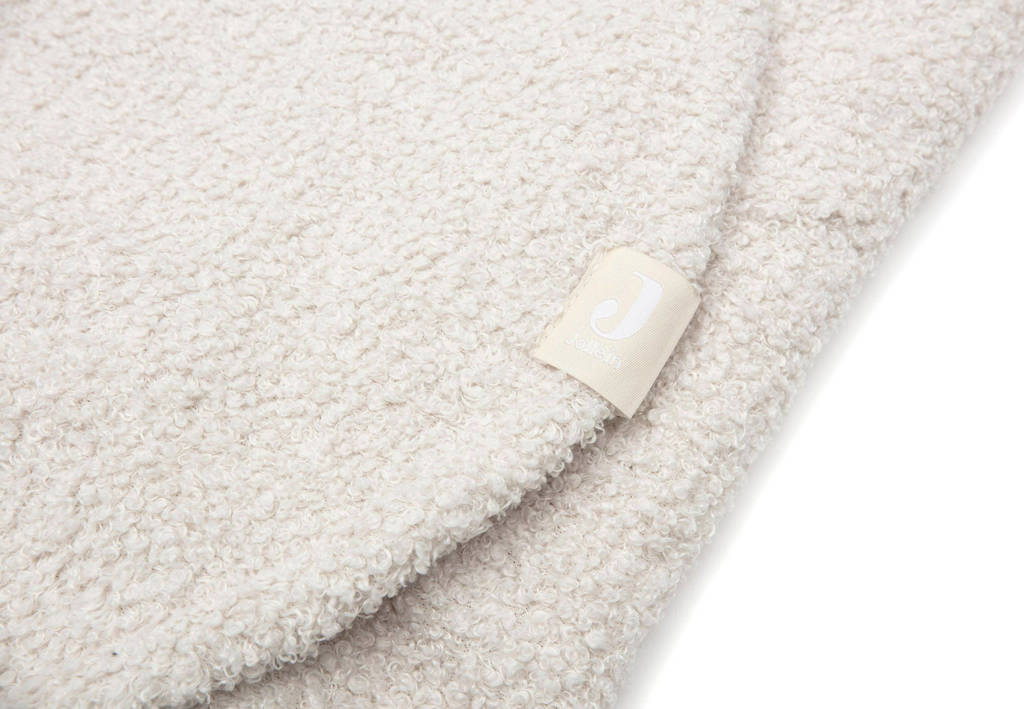 universele wikkeldeken Bear Boucle voor auto 100x105 cm - Oatmeal