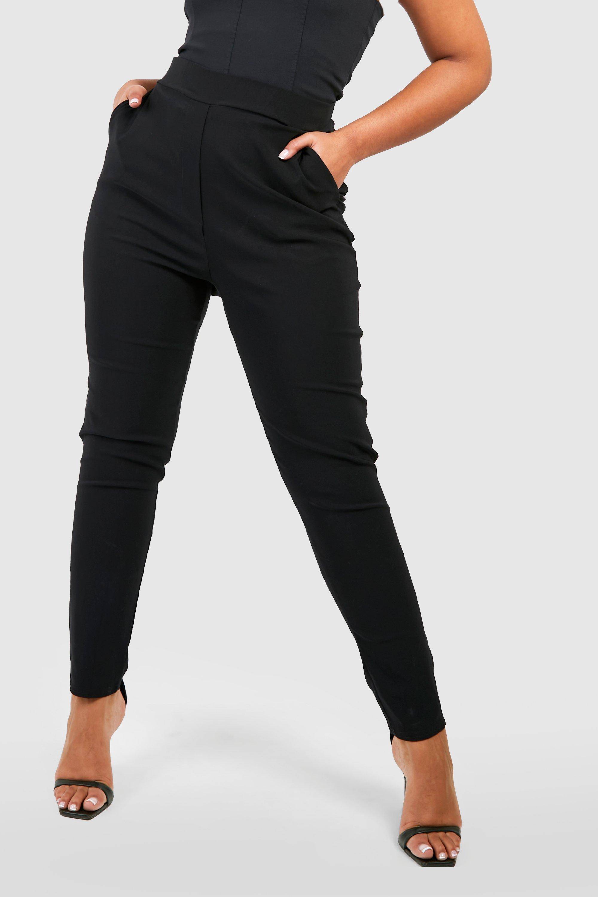 boohoo Plus Super Stretch Pantalon Cintré