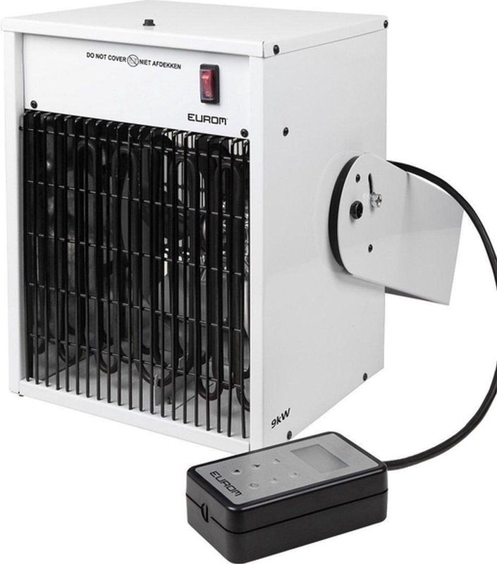 Eurom - EK9000 Wall - Ventilatorkachel - Wit - 9000 Watt