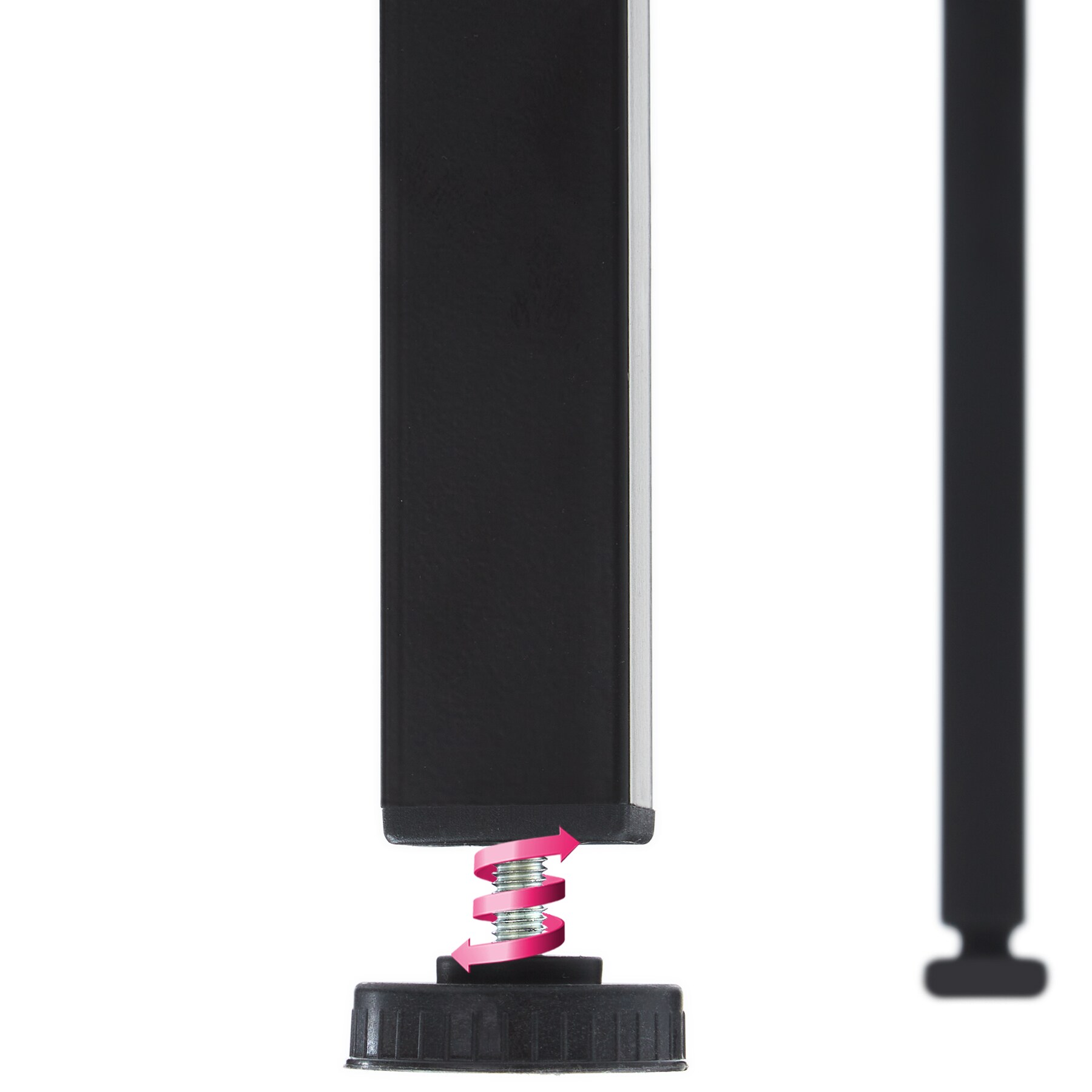 tectake® Schreibtisch, Industrial Style, große Beinfreiheit, 120 x 60 x 75,5 cm