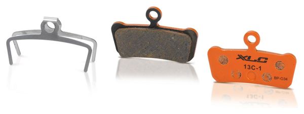 Paire de Plaquettes Organiques XLC BP-O34 pour Avid XO Trail