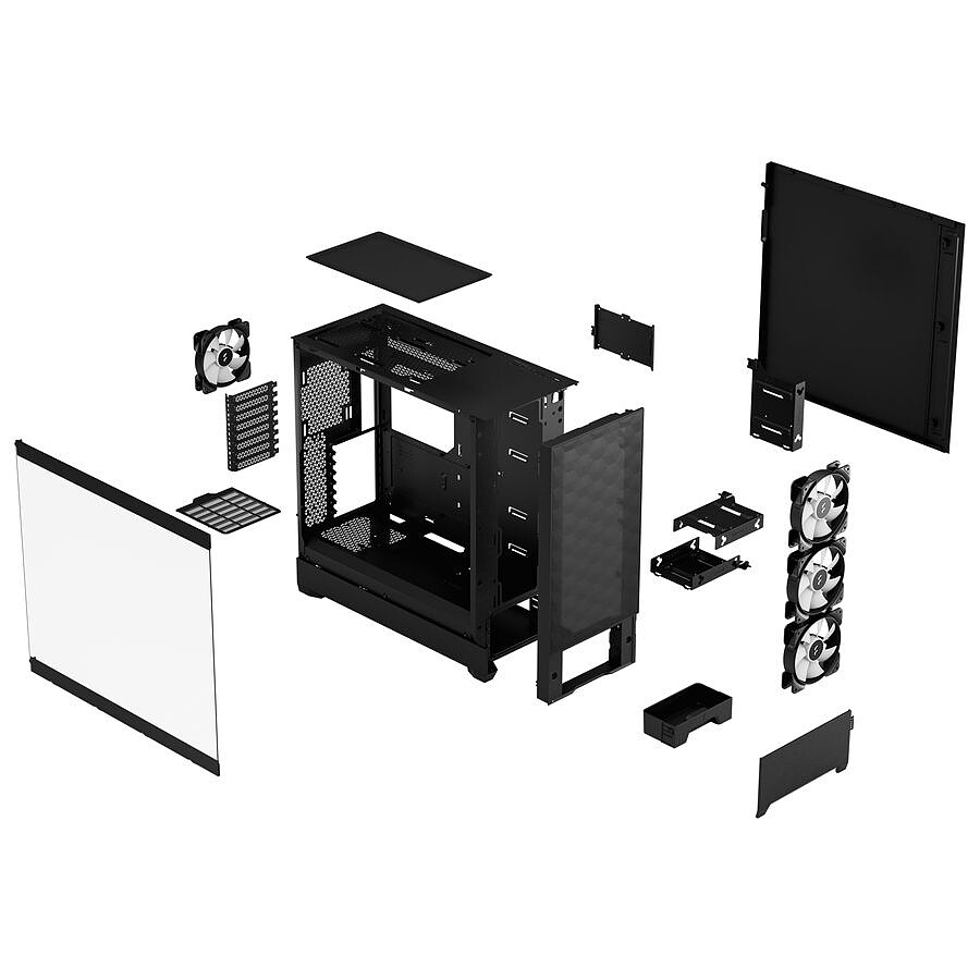 Fractal Design Pop XL Air RGB TG - Noir