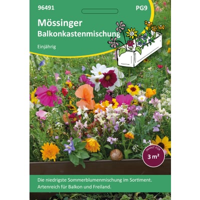 Blumensamen Mössinger Balkonkastenmischung