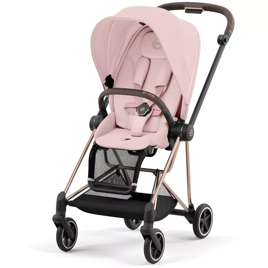 cybex PLATINUM Kombikinderwagen New Mios Rosegold Peach Pink