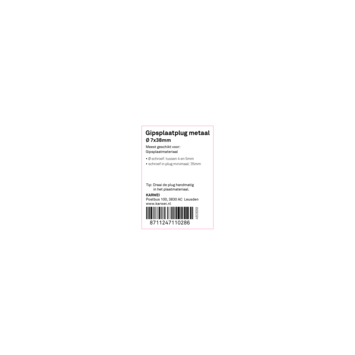 KARWEI gips schroef 7x38mm 8ST