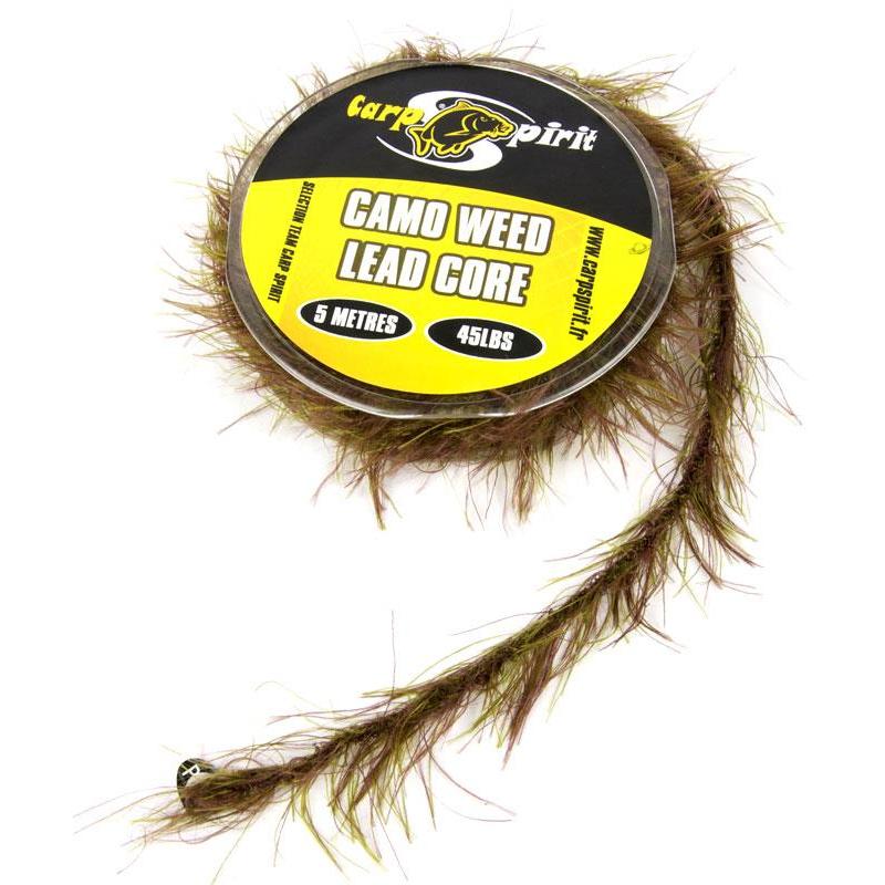 Tresse A Bas De Ligne Carpe Carp Spirit Lead Core Camo