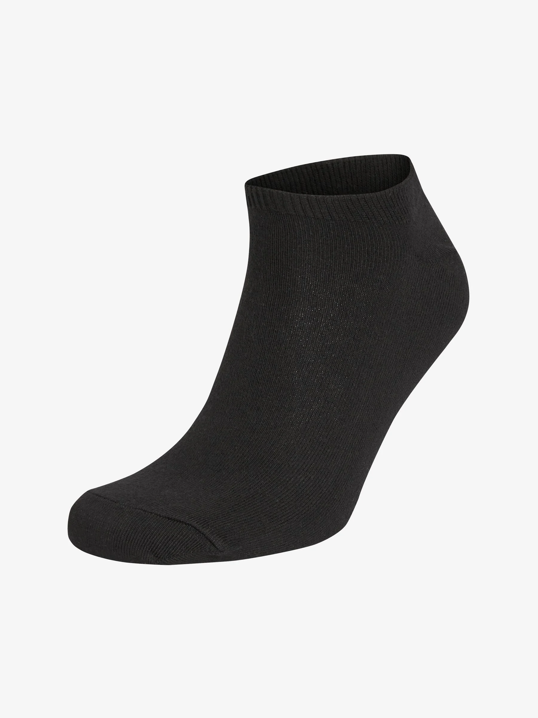 Zwart - 6 paar sneakersokken