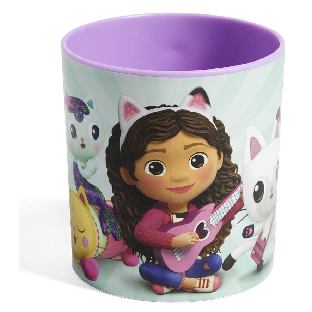 Tasse enfant Gabby et la Maison Magique plastique Ø7,6xH9cm