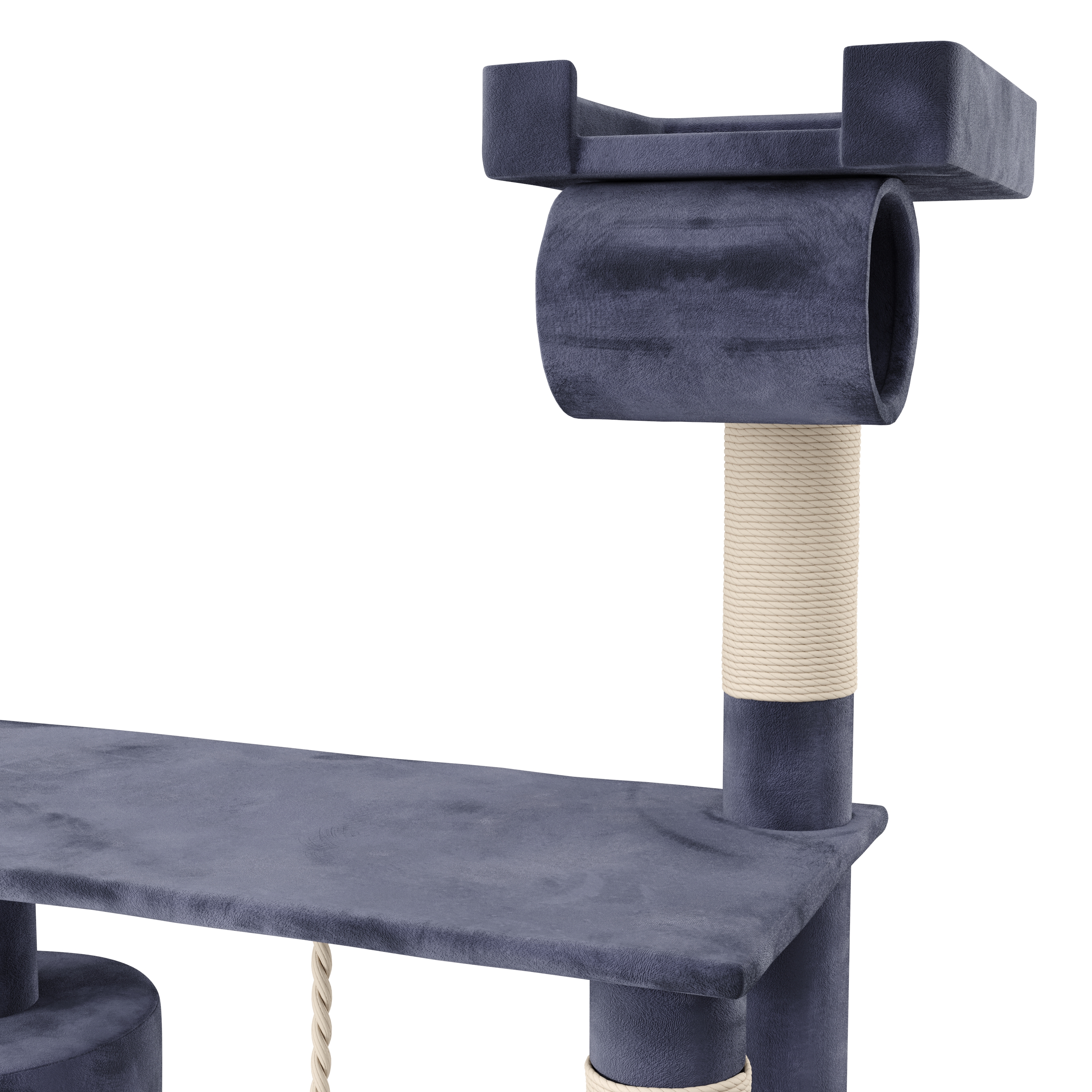 Katzenbaum MISSY 140 cm grau