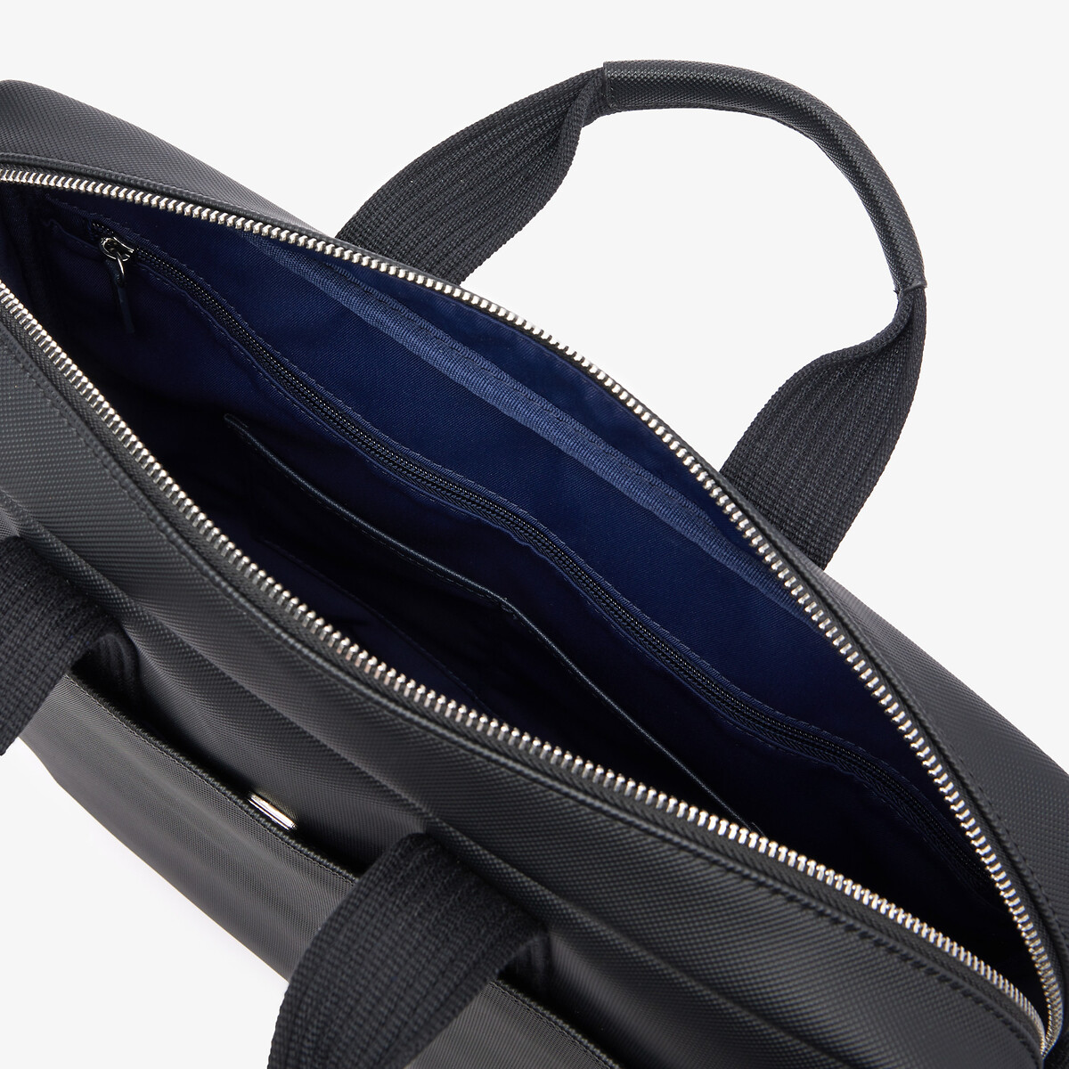 LACOSTE<br>Mochila para laptop em tecido piqué Masculino Clássico