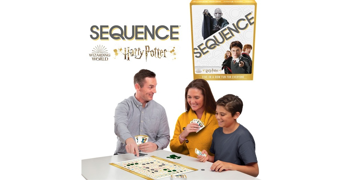 Goliath GamesSequence Harry Potter Bordspel  (Nederlands, 2 - 12 spelers, 30 minuten, Vanaf 7 jaar)