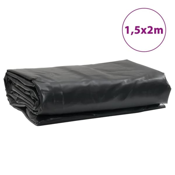 vidaXL Presenning antrasitt 1,5x2 m 650 g/m²