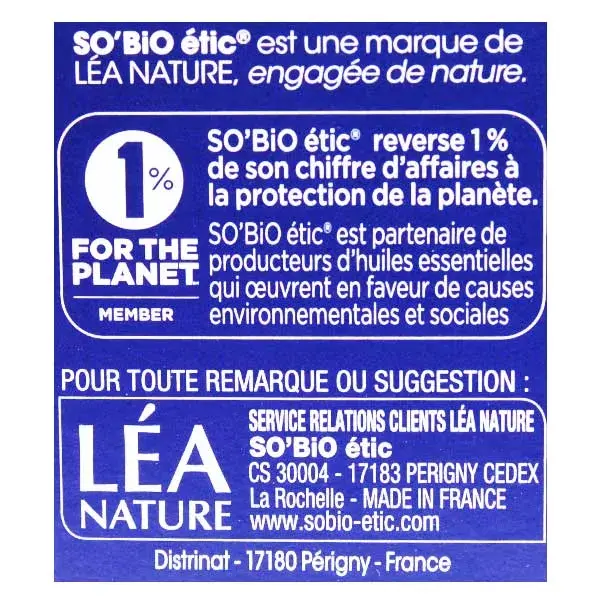 Óleo Essencial de Lavanda Fina Orgânica So'Bio Étic Aroma da Provença 10ml
