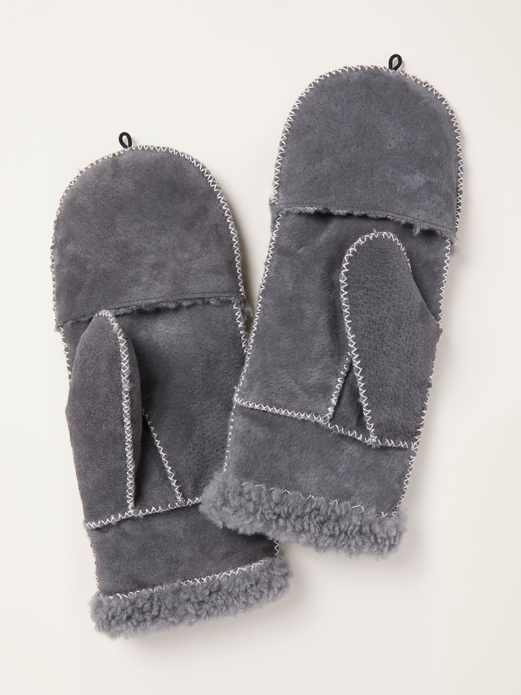 FatFace Suede Overflap Gloves
