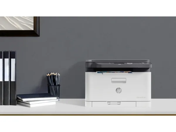 HP Color Laser MFP 178nw - Multifunktionsprinter - farve - laser - A4 (210 x 297 mm) (original) - A4/Letter (medie) - op til 18 spm (kopiering) - op til 18 spm (udskriver) - 150 ark - USB 2.0, LAN, Wi-Fi(n)