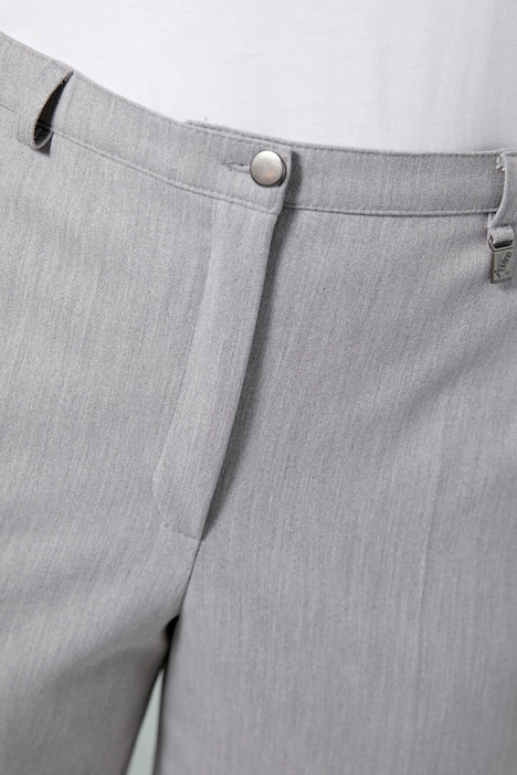Bauchweg-Hose, Straight Fit, teilelastischer Bund