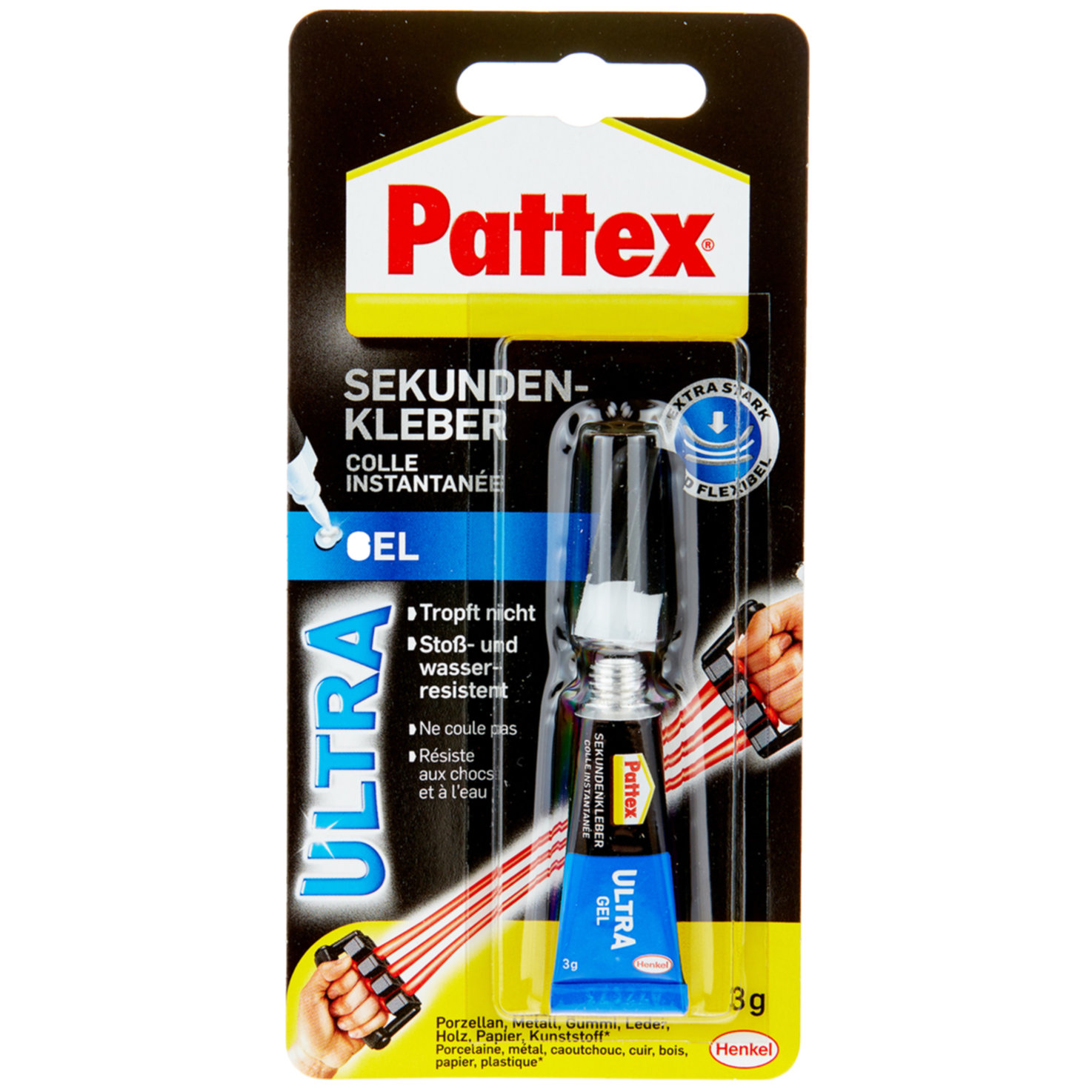 Pattex Sekundenkleber Ultra Gel