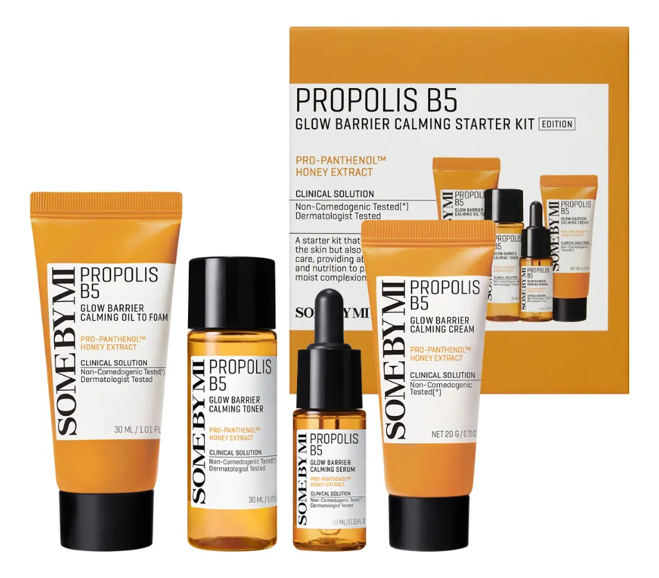 Some By Mi Propolis B5 Glow Barrier Calming Starter Kit - 1 stk.