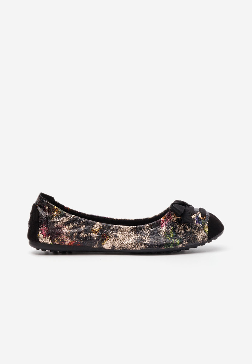Ballerines femme noirs Doriya V4