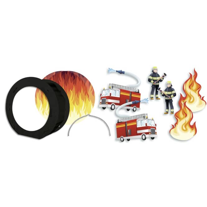 Laternen Bastelset - Feuerwehr
