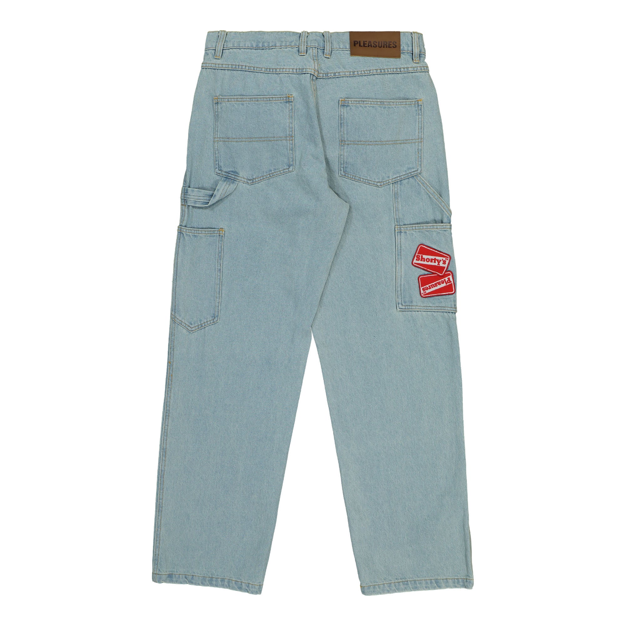 Pleasures<br>Box Logo Carpenter Jeans