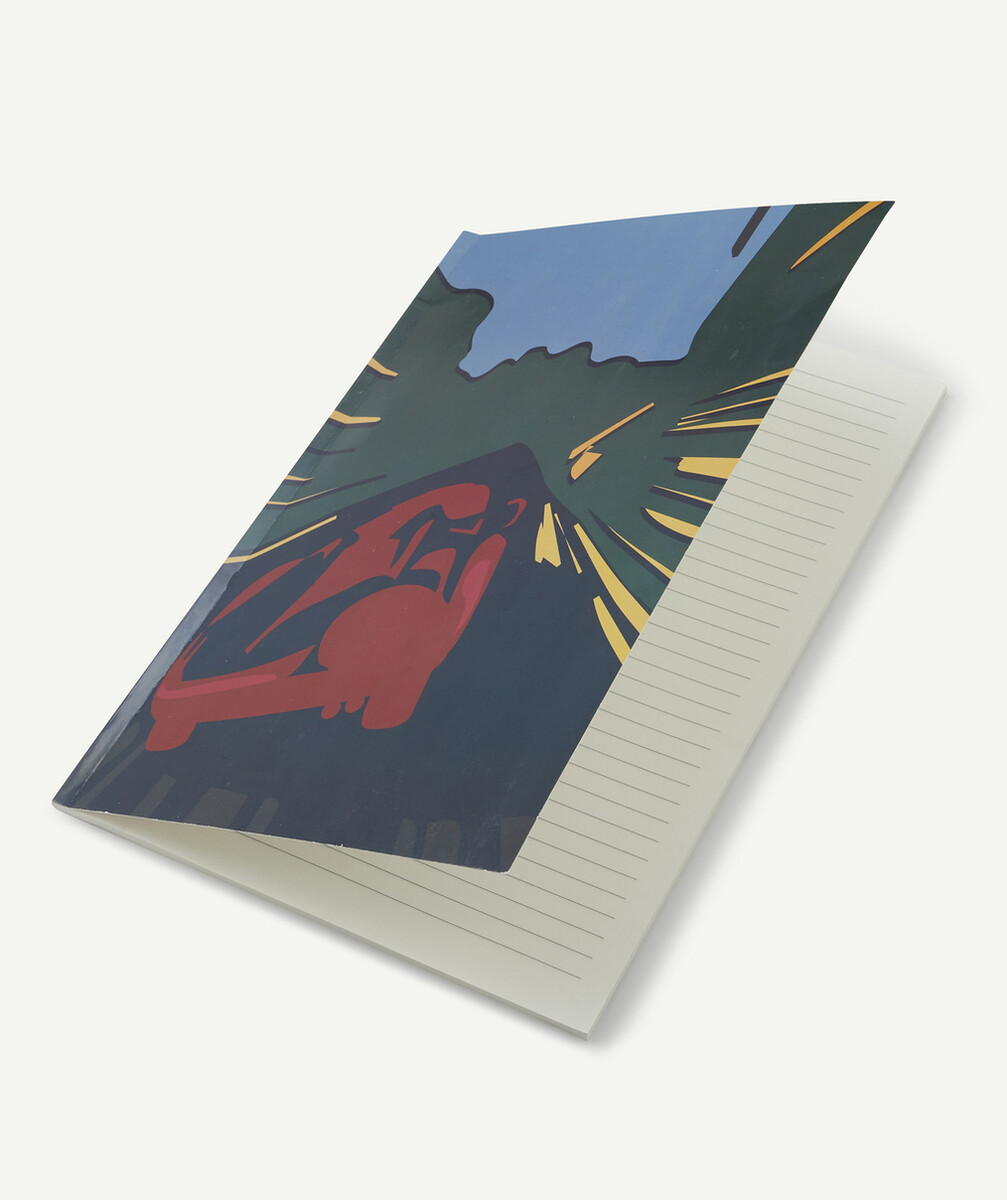 LE CAHIER MULTICOLORE À LIGNES
