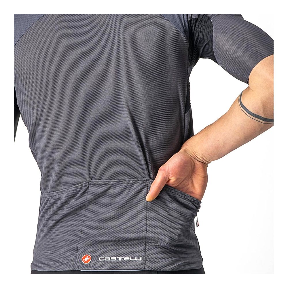 Castelli ENDURANCE ELITE - Maillot Homme gris foncé