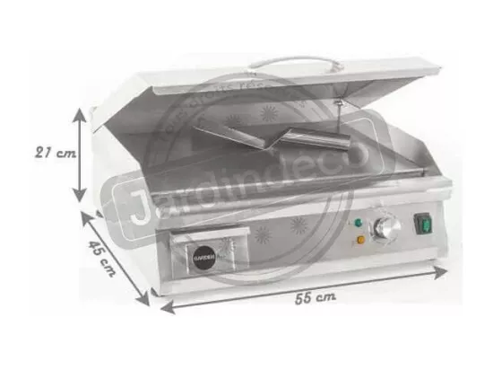 Plancha électrique en Inox qualité pro BBPlancha 10 à 12 convives