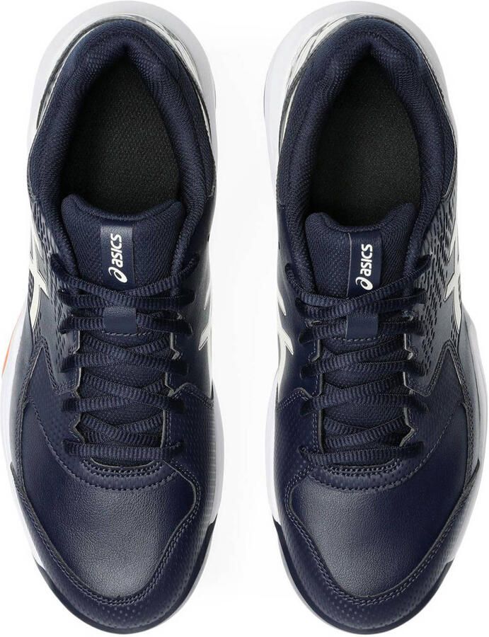 ASICS Gel-Lethal Field 2 hockeyschoenen donkerblauw ecru oranje