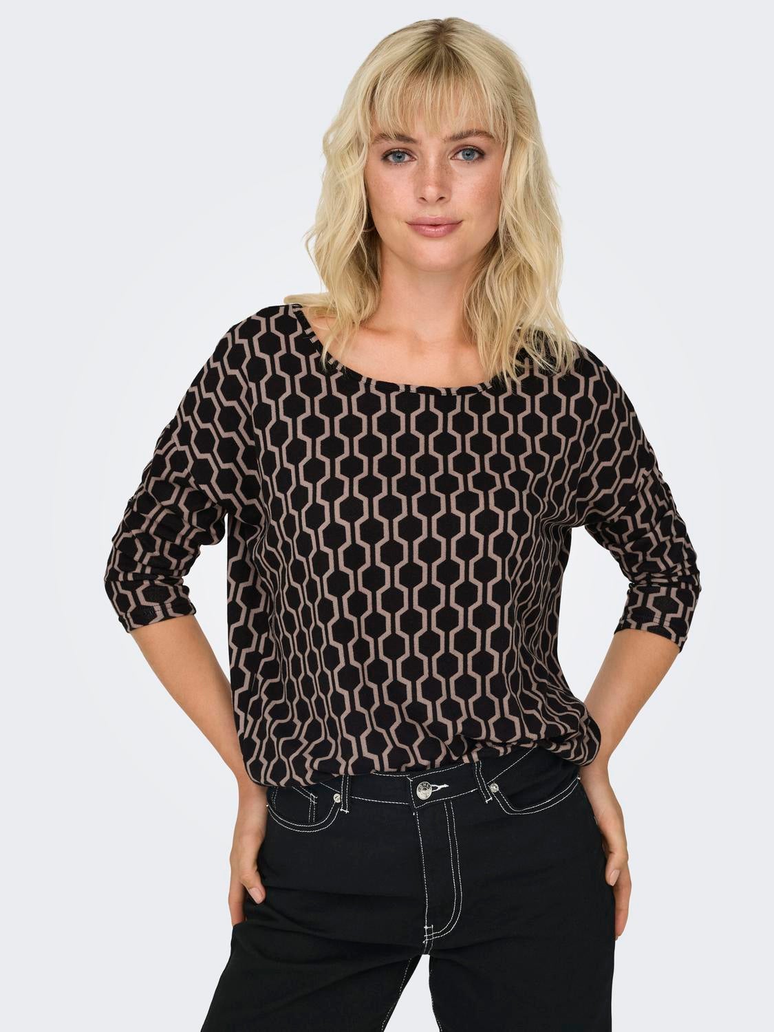 ONLELCOS Top Black
