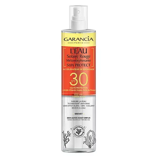 Garancia Sun Protect Metamorphosing Red Protetor Solar em Água FPS 30 150ml