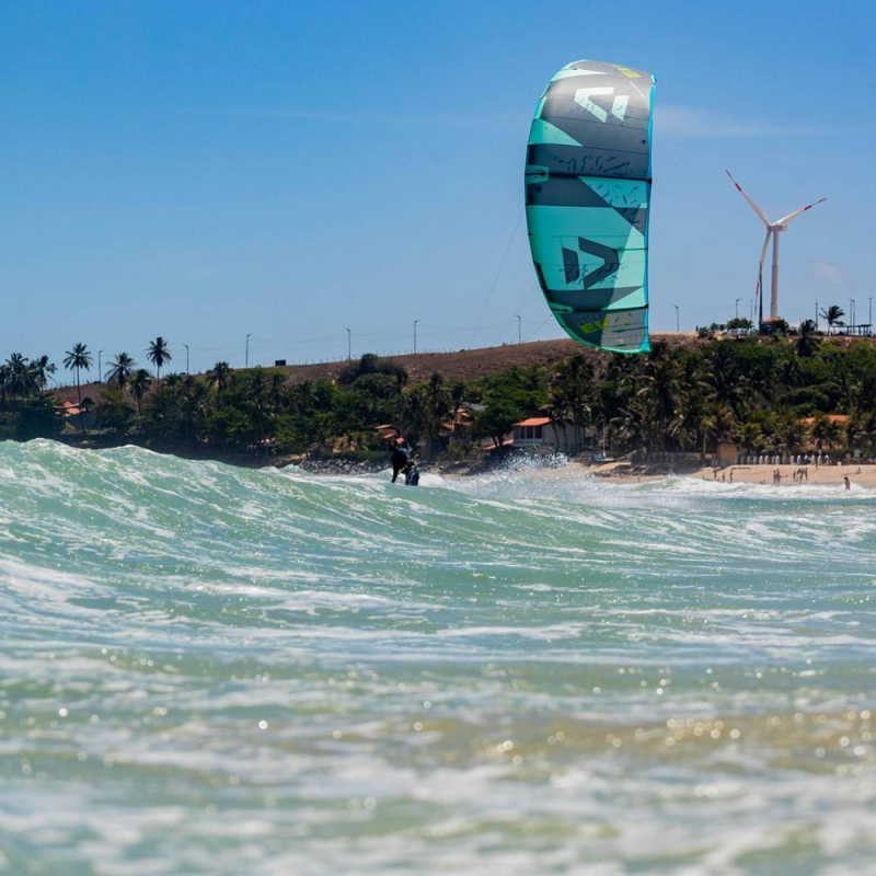 AILE DE KITESURF DUOTONE EVO 2024 MINT/DARK-GREY