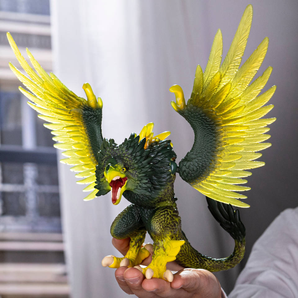 schleich ELDRADOR CREATURES jungleroofvogel 70854