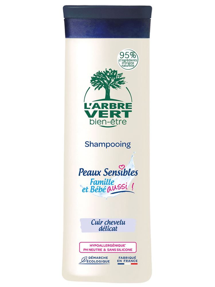 L'ARBRE VERT Shampoo empfindliche Haut Französisch Fl 250 ml