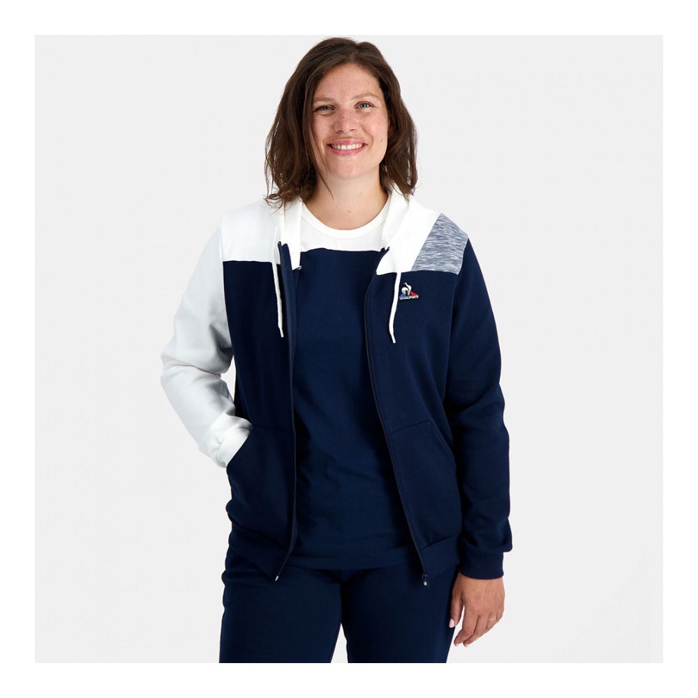 Le Coq Sportif SAISON 1 - Sweat Homme b.essentiel/n.o.w/multico gris