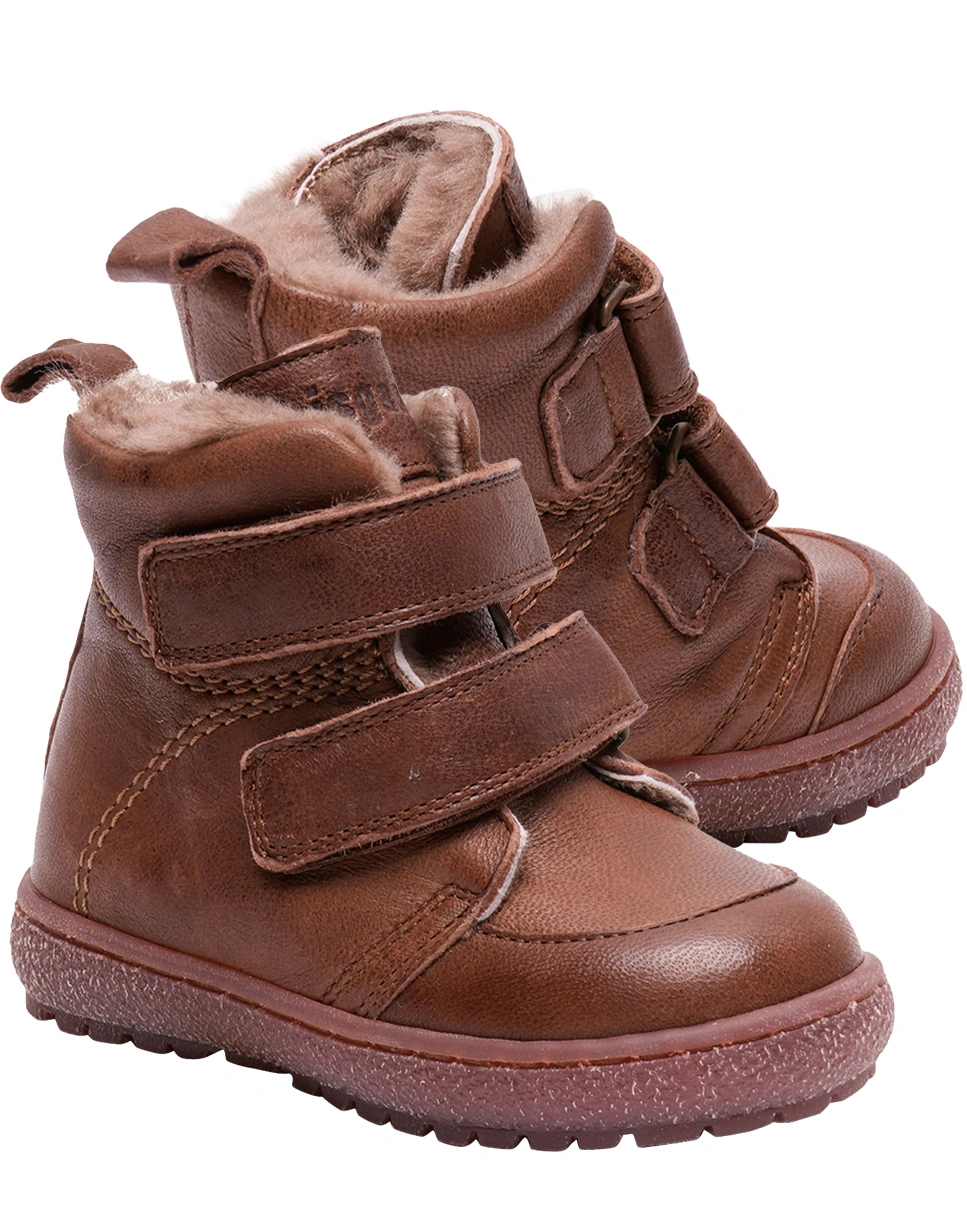 Winter-Boots STORM LAMB gefüttert in coffee