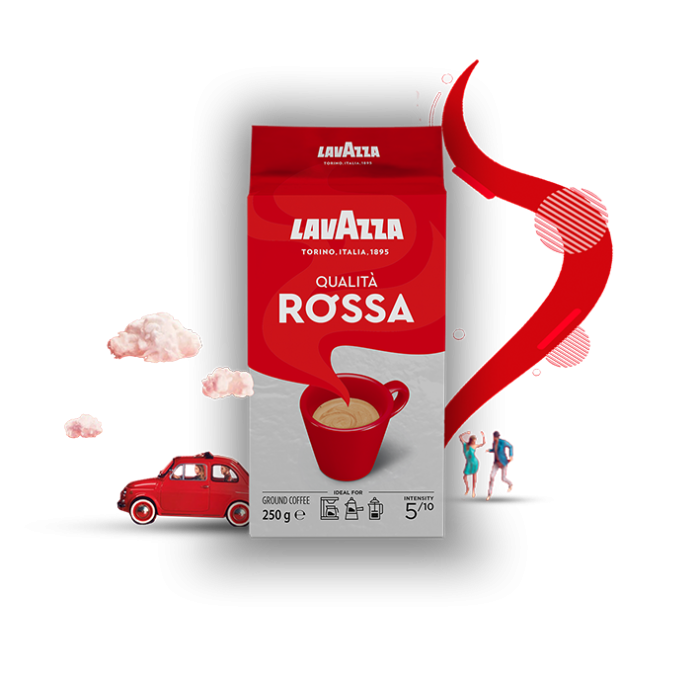 Lavazza Qualità Rossa gemahlen 250 g